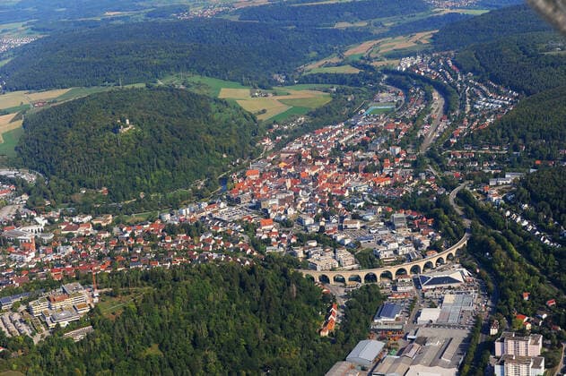 Luft Luftbild Schwarzwald Nagold Teilansicht Viadukt Luft Luftbild Schwarzwald Nagold Teilansicht Viadukt *** aerial view Black Forest Nagold partial view viaduct aerial view Black Forest Nagold partial view viaduct Copyright: xEibner-Pressefoto Kuhnlex EP_wke