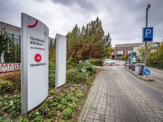 Berlin Reinickendorf, Vivantes Humboldt Klinikum Am Nordgraben Aufnahme 12.10.2020 Berlin