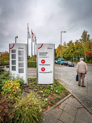 Berlin Reinickendorf, Vivantes Humboldt Klinikum Am Nordgraben Aufnahme 12.10.2020 Berlin