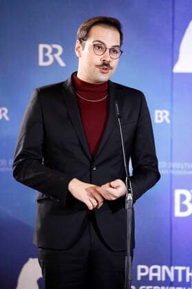 David Grabowski bei der Verleihung des 32. Bayerischen Fernsehpreises 2020 in der Residenz München. München, 14.10.2020