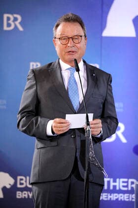 Klaus Schäfer bei der Verleihung des 32. Bayerischen Fernsehpreises 2020 in der Residenz München. München, 14.10.2020