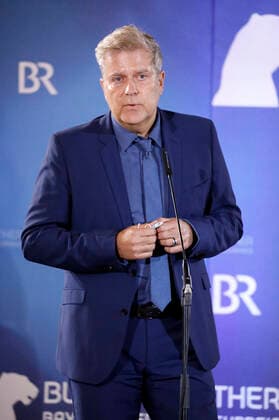 Florian Hartung bei der Verleihung des 32. Bayerischen Fernsehpreises 2020 in der Residenz München. München, 14.10.2020