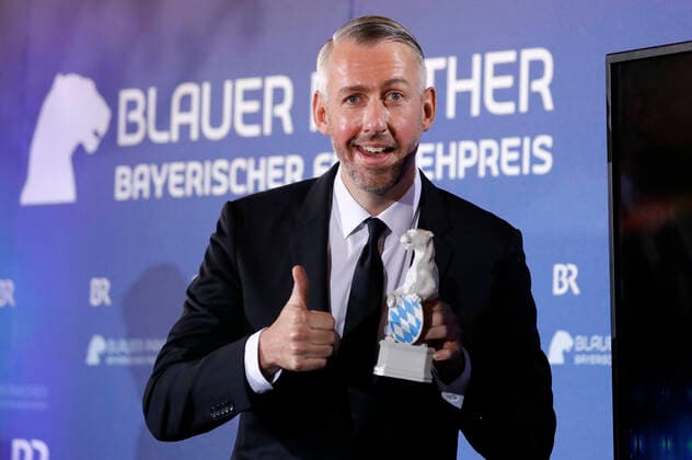 Sebastian Pufpaff bei der Verleihung des 32. Bayerischen Fernsehpreises 2020 in der Residenz München. München, 14.10.2020