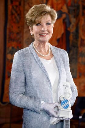 Carolin Reiber bei der Verleihung des 32. Bayerischen Fernsehpreises 2020 in der Residenz München. München, 14.10.2020