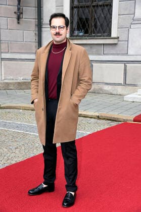 David Grabowski bei der Verleihung des 32. Bayerischen Fernsehpreises 2020 in der Residenz München. München, 14.10.2020