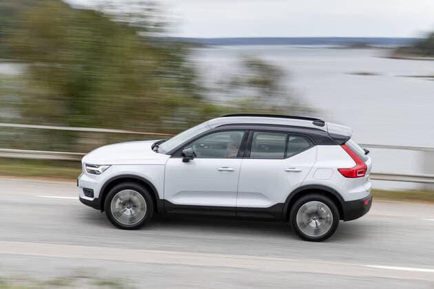 Biltest Volvos nya elbil XC40 Recharge. Anders Deros 2020-10-01 (c) DEROS ANDERS Aftonbladet TT * * * EXPRESSEN OUT * * * AFTONBLADET 1620 Göteborg Sverige x2512x *** Car test Volvos new electric car XC40 Recharge Anders Deros 2020 10 01 c DEROS ANDERS Aftonbladet TT EXPRESSEN OUT AFTONBLADET 1620 Gothenburg Sweden x2512x,  Copyright: xDEROSxANDERS Aftonbladetx Volvo XC40 Recharge