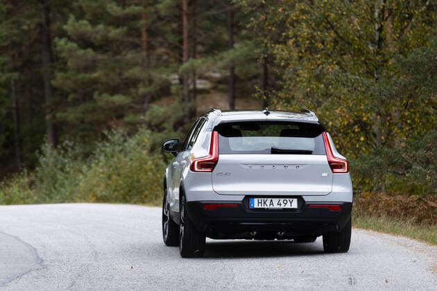 Biltest Volvos nya elbil XC40 Recharge. Anders Deros 2020-10-01 (c) DEROS ANDERS Aftonbladet TT * * * EXPRESSEN OUT * * * AFTONBLADET 1620 Göteborg Sverige x2512x *** Car test Volvos new electric car XC40 Recharge Anders Deros 2020 10 01 c DEROS ANDERS Aftonbladet TT EXPRESSEN OUT AFTONBLADET 1620 Gothenburg Sweden x2512x,  Copyright: xDEROSxANDERS Aftonbladetx Volvo XC40 Recharge