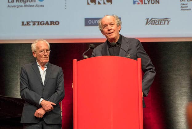 Jean-Pierre et luc Dardenne NEWS : Prix Lumiere 2020 - Salle 3000 - Lyon - 16 10 2020 SandrineThesillat Panoramic 