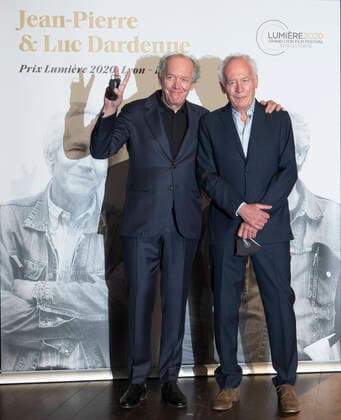 Jean-Pierre et luc Dardenne NEWS : Prix Lumiere 2020 - Salle 3000 - Lyon - 16 10 2020 SandrineThesillat Panoramic 