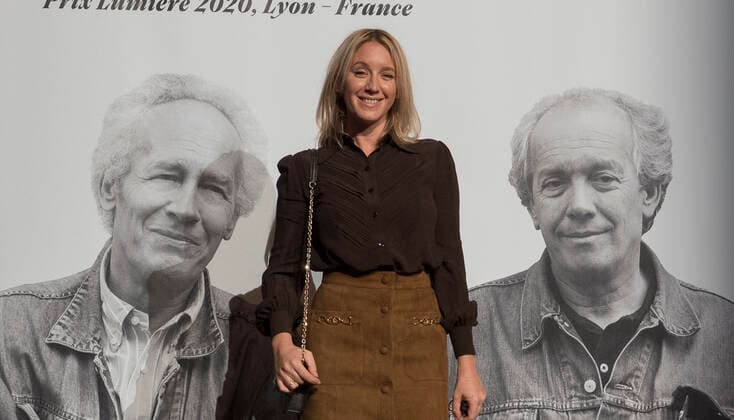 Ludivine Sagnier CELEBRITES : Prix Lumiere 2020 - Salle 3000 - Lyon - 16 10 2020 SandrineThesillat Panoramic 