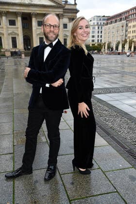Pianist Jonathan Ware und Opernsängerin Elsa Dreisig bei OPUS Klassik 2020 im Konzerthaus am Gendarmenmarkt in Berlin am 18.10.2020