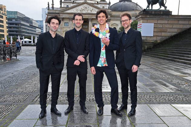 Vision String Quartet bei OPUS Klassik 2020 im Konzerthaus am Gendarmenmarkt in Berlin am 18.10.2020
