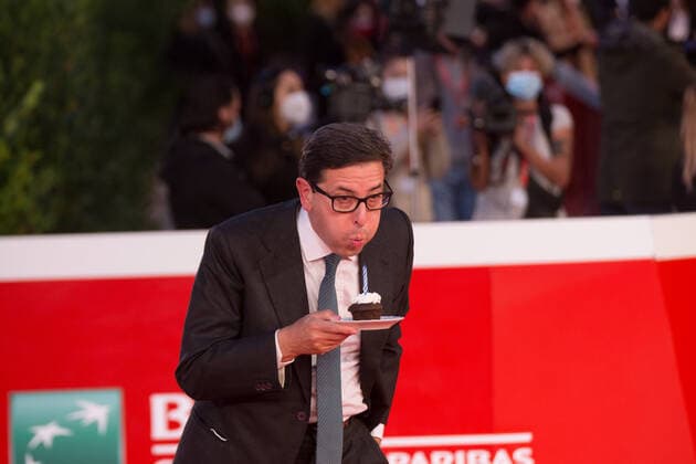 Bilder des Jahres 2020, Entertainment 10 Oktober Entertainment Themen der Woche KW43 Entertainment Bilder des Tages Rome Film Fest: Red Carpet of Fortuna Antonio Monda on red carpet of the film Fortuna during the fifth day of the Rome Film Fest 2020 Roma Italy Copyright: MatteoxNardone