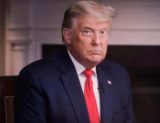 October 22, 2020 - Washington, District of Columbia, USA. - Screen grab from the DONALD TRUMP Facebook page which today released 38 minutes of the White House in-house tape of a CBS 60 Minutes interview with Lesley Stahl that President Trump cut short when he became annoyed at her questioning. Look at the bias, hatred and rudeness on behalf of Minutes and CBS he wrote on the Facebook post. Tonight s anchor, Kristen Welker, is far worse! Trump added. Welker is the moderator of tonight s Nashville debate between Donald Trump and Joe Biden. Washington U.S. - ZUMAce6_ 20201022_zaf_ce6_014 Copyright: xFacebookxDonaldxTrumpx