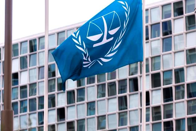 The Hague, The Netherlands October 18, 2020 - Exterior view of the International Criminal Court (ICC) building. The ICC is a permanent international criminal jurisdiction responsible for judging accused of genocide, crimes against humanity and war crimes LA HAYE, PAYS BAS, JUSTICE, DROITS, ORGANISATION INTERNATIONALE, INSTITUTION, ILLUSTRATION, GENERIQUE, COUR PENAL INTERNATIONALE, CPI, JURIDICTION PENALE INTERNATIONALE, INJUSTICE, GENOCIDES, CRIMES CONTRE L HUMANITE, CRIME DE GUERRE, ORGANE DES NATIONS UNIES, UN, SIEGE, BUREAUX, DEN HAAG, INTERGOUVERNEMENTALE, JURISTES, PROCES, ACCUSATION, CONDAMNATION, TPI, TRIBUNAL PENAL INTERNATIONAL, POLITIQUE, STATUT DE ROME, LOGO  Copyright: xVincentxIsorex