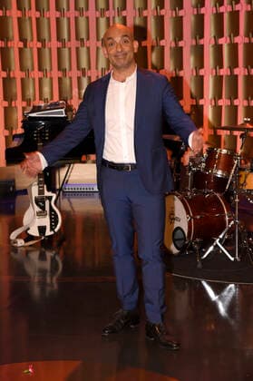 Django Asül bei der Verleihung vom Bayerischen Kabarettpreis 2020 im BR-Studio. Unterföhring, 26.10.2020