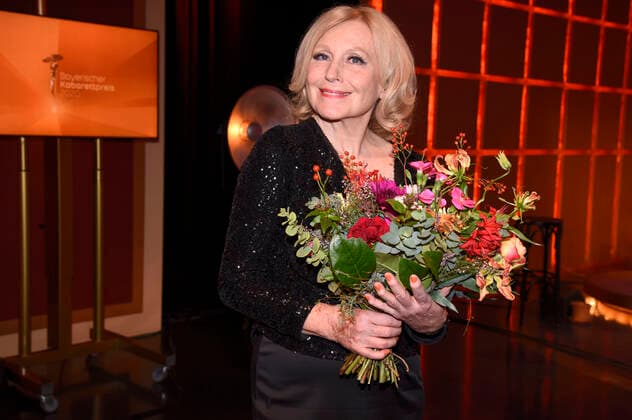 Maren Kroymann bei der Verleihung vom Bayerischen Kabarettpreis 2020 im BR-Studio. Unterföhring, 26.10.2020