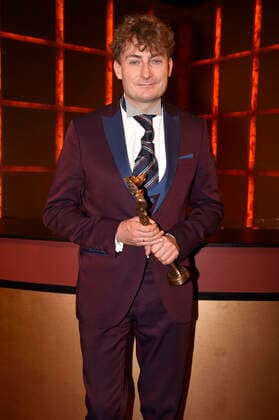 Sebastian Krämer bei der Verleihung vom Bayerischen Kabarettpreis 2020 im BR-Studio. Unterföhring, 26.10.2020
