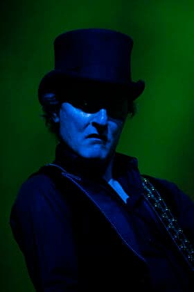 Entertainment Bilder des Tages D-A-D afholder koncert i Herning Kongrescenter, torsdag den 29. oktober 2020. Det danske rockband D-A-D skulle spille to store danske koncerter, men paa grund af de gaeldende coronarestriktioner, er disse blevet aflyst og erstattet af ti mindre koncerter.. , Herning Denmark
