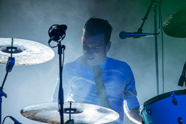 D-A-D afholder koncert i Herning Kongrescenter, torsdag den 29. oktober 2020. Det danske rockband D-A-D skulle spille to store danske koncerter, men paa grund af de gaeldende coronarestriktioner, er disse blevet aflyst og erstattet af ti mindre koncerter.. , Herning Denmark