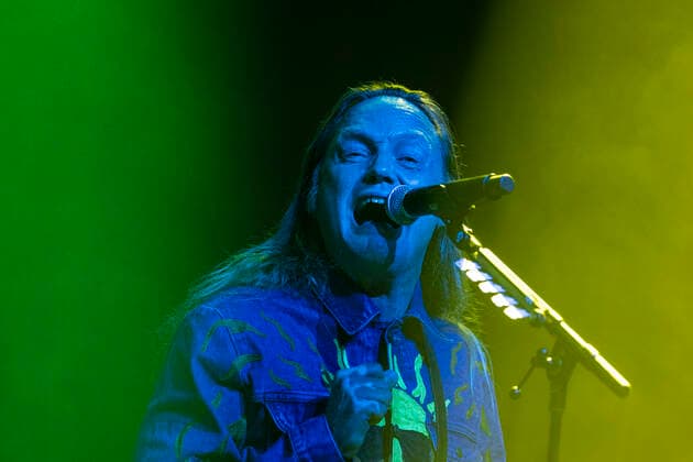 D-A-D afholder koncert i Herning Kongrescenter, torsdag den 29. oktober 2020. Det danske rockband D-A-D skulle spille to store danske koncerter, men paa grund af de gaeldende coronarestriktioner, er disse blevet aflyst og erstattet af ti mindre koncerter.. , Herning Denmark