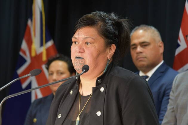 Bilder des Jahres 2020, News 11 November News Themen der Woche KW45 News Bilder des Tages NZ POLITICS CABINET ANNOUNCEMENT, Nanaia Mahuta, who has been appointed as New Zealand s foreign minister, speaks during the announcement of the new New Zealand government cabinet in Wellington, New Zealand, Monday, November 2, 2020. ( NO ARCHIVING, EDITORIAL USE ONLY, NO USE IN BOOKS WITHOUT CONSENT WELLINGTON NEW ZEALAND  Copyright: xBENxMCKAYx 20201102001500989935