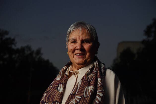 ACT AUSTRALIAN OF THE YEAR FINALISTS, ACT s 2021 Senior Australian of the Year finalist Patricia Anderson poses for a portrait at a reception at the National Gallery of Australia in Canberraa, Monday, November 2, 2020. ( NO ARCHIVING, EDITORIAL USE ONLY, NO USE IN BOOKS WITHOUT CONSENT CANBERRA ACT AUSTRALIA  Copyright: xMICKxTSIKASx 20201102001501016212