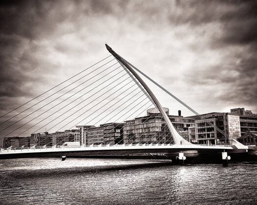 Samuel Beckett Bridge, Dublin, Ireland  Copyright: xNealxPantonx ghi-nealp00198