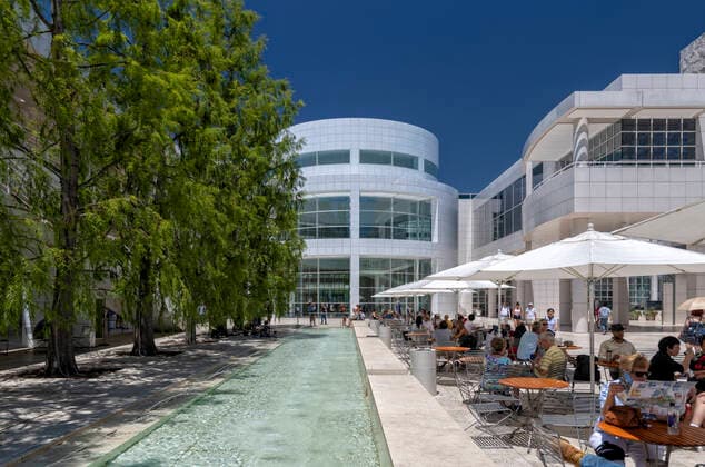 Architektur von Richard Meier A day shot of Getty Centre, Los Angeles, California, USA 1984-1997  Copyright: xJohnnyxJetstreamx