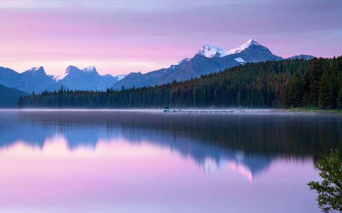 Maligne Lake, Jasper National Park, Alberta, Kanada