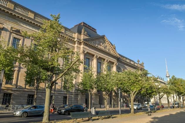 Staatsbibliothek zu Berlin, Unter den Linden, Mitte, Berlin, Deutschland *** Berlin State Library, Unter den Linden, Mitte, Berlin, Germany