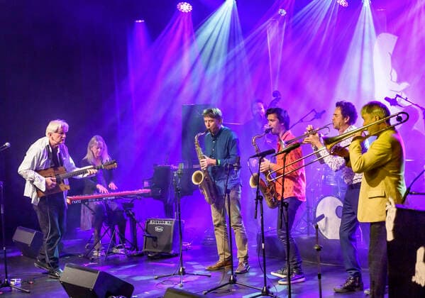 DMA Jazz 2020. Pierre Doerges New Jungle Orchestra paa scenen ved Danish Music Awards Jazz 2020 paa Bremen Teater i Koebenhavn 12. november 2020. , Copenhagen Copyright: TorbenxChristensen TorbenxChristensenx COP300 spdk20201113-022755-L