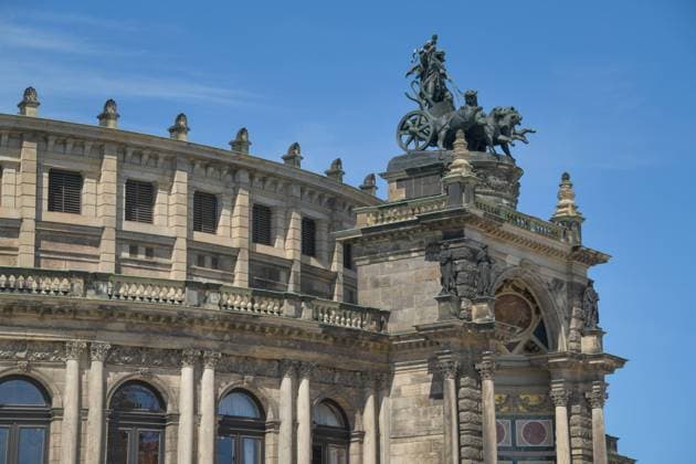 Semperoper, Dresden, Sachsen, Deutschland