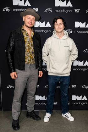 Lukas Graham backstage ved Danish Music Awards i Royal Arena loerdag den 28. november 2020. , Copyright: MartinxSylvestx cop300 spdk20201129-000034-L