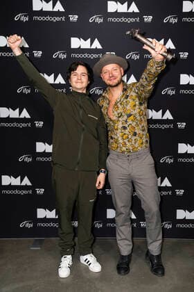 Lukas Graham backstage ved Danish Music Awards i Royal Arena loerdag den 28. november 2020. , Copyright: MartinxSylvestx cop300 spdk20201129-000051-L
