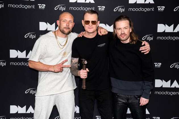 Suspekt vinder som AArets Gruppe ved Danish Music Awards i Royal Arena loerdag den 28. november 2020. , Copyright: MartinxSylvestx cop300 spdk20201129-000441-L