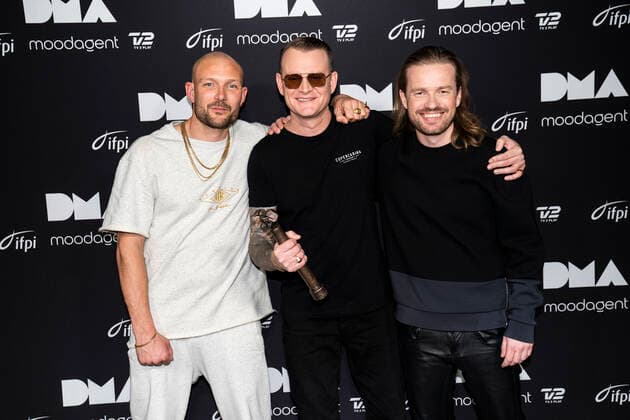 Suspekt vinder som AArets Gruppe ved Danish Music Awards i Royal Arena loerdag den 28. november 2020. , Copyright: MartinxSylvestx cop300 spdk20201129-000451-L