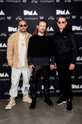 Suspekt vinder som AArets Gruppe ved Danish Music Awards i Royal Arena loerdag den 28. november 2020. , Copyright: MartinxSylvestx cop300 spdk20201129-000642-L
