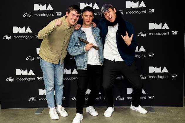Jung vinder som AArets Nye Livenavn ved Danish Music Awards i Royal Arena loerdag den 28. november 2020. ,