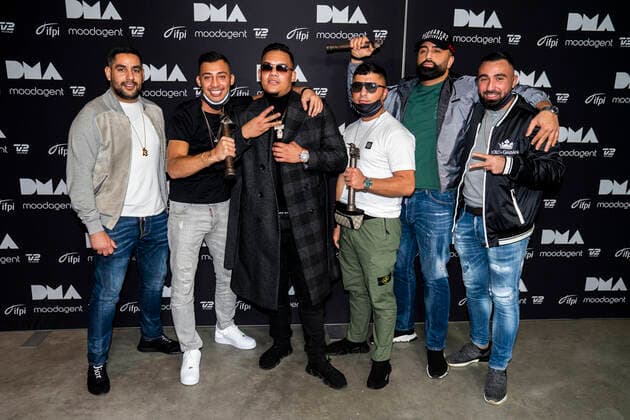 Branco scorede hattrick ved Danish Music Awards. Danish Music Awards i Royal Arena loerdag den 28. november 2020. , Copyright: MartinxSylvestx cop300 spdk20201129-001409-L