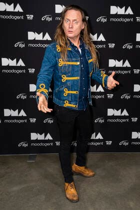 Jesper Binzer backstage ved Danish Music Awards i Royal Arena loerdag den 28. november 2020. , Copyright: MartinxSylvestx cop300 spdk20201129-001509-L