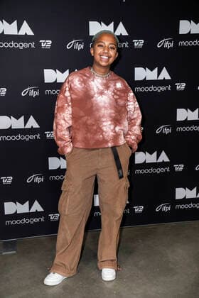 Mekdes backstage ved Danish Music Awards i Royal Arena loerdag den 28. november 2020. , Copyright: MartinxSylvestx cop300 spdk20201129-001810-L