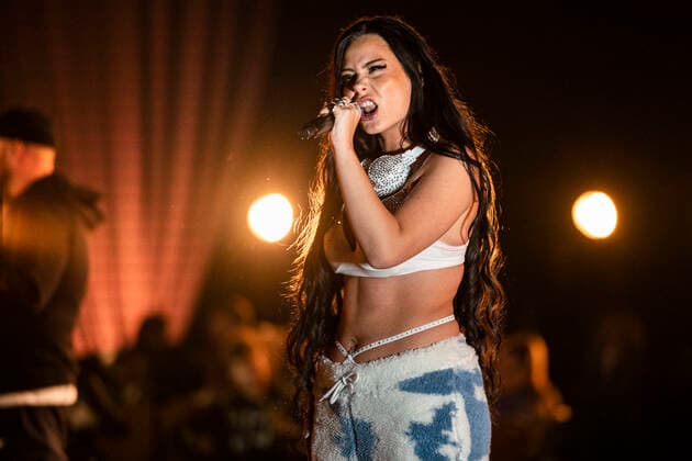 Tessa paa scenen ved Danish Music Awards i Royal Arena loerdag den 28. november 2020. , Copyright: MartinxSylvestx cop300 spdk20201129-003130-L