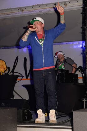 WELLINGTON, FL - DECEMBER 05: Vanilla Ice during the Wellington Chamber of Commerce Winterfest concert at Wellington Green on December 5, 2020 in Wellington, Florida. Copyright: xmpi04 MediaPunchx