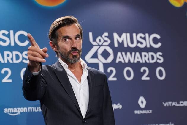 Santi Millan at photocall for 40 Principales awards in Madrid on Saturday 05 December 2020 Cordon Press