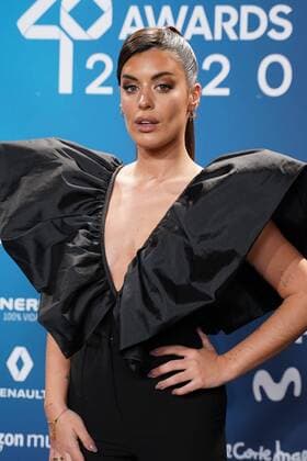 Aida Domenech Dulceida during the photocall of Los 40 Music Awards 2020 in Madrid on Friday, 27 November 2020 Cordon Press