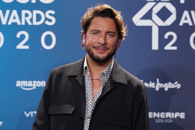 Singer Manuel Carrasco during the photocall of Los 40 Music Awards 2020 in Madrid on Friday, 27 November 2020 Cordon Press