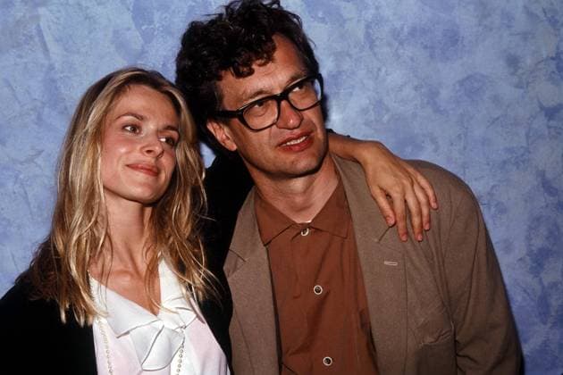 Nastassja Kinski and Director Wim Wenders at the Far Away So Close Press Event, 1993 File Reference 34000-0941PLTHA Los Angeles CA  Copyright: xCinemaxLegacyxCollection ThexHollywoodxArchivex 340000941PLTHA