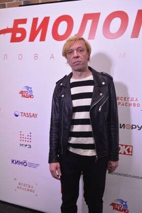 Premiere of the musical show BIOLOGIA from the group Bi-2. Cinema Formula Kino, Moscow December 15, 2020. on the picture: Nike Borzov photo: Pavel Kashaev PavelxKashaev