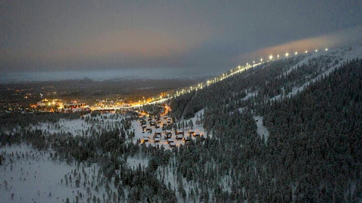 Tandadalen in Salen. The ski resort is getting ready for the skiing season. Photo Ulf Palm TT code 71515 SALEN Sweden x71515x *** Tandadalen in Salen The ski resort is getting ready for the skiing season Photo Ulf Palm TT code 71515 SALEN Sweden x71515x,  Copyright: xULFxPALMx xTTx SALEN TOURISM